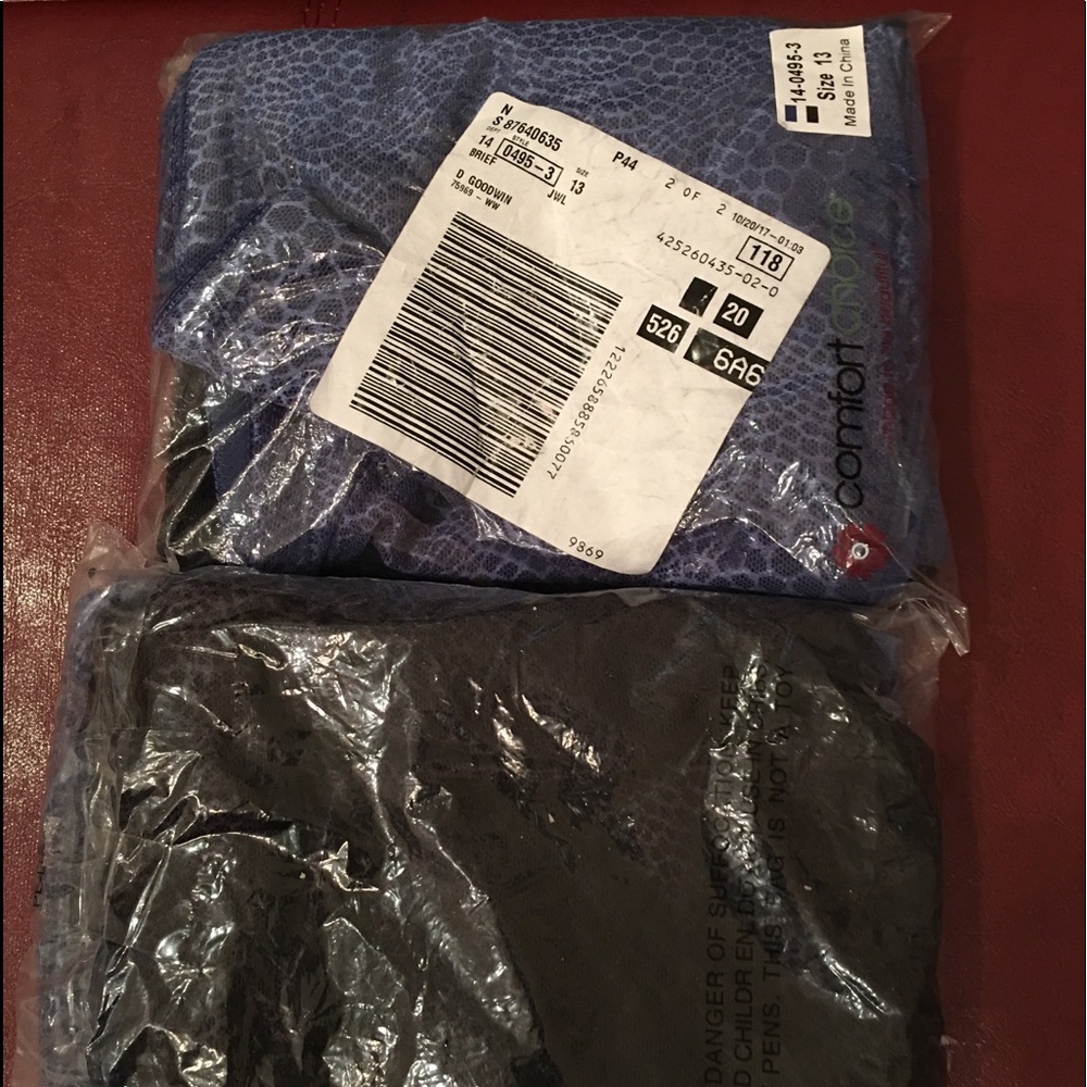 Comfort choice plus size ladies briefs